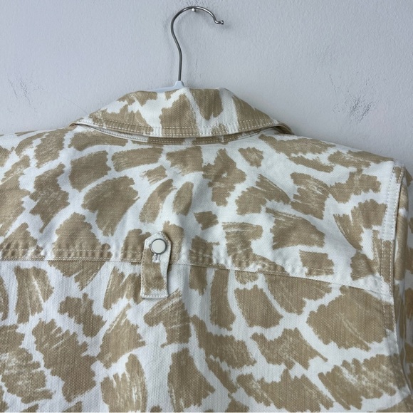 NWT Anthropologie Maeve Gardener Cropped Jacket Beige - Picture 9 of 10